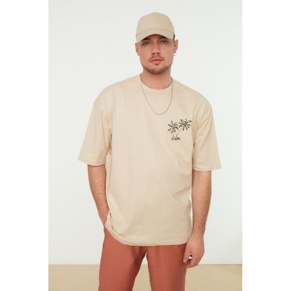 NWT Trendyol Men Regular fit Crew neck Knit T-Shirt - Picture 2 of 8